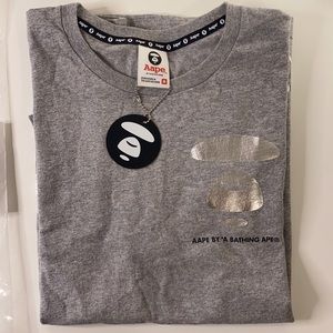 AAPE BY *A BATHING APE TEE SHIRT